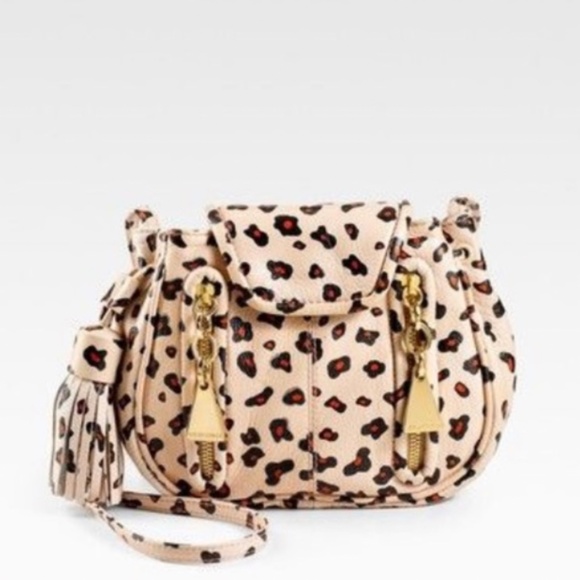 See By Chloe Handbags - Authentic See By Chloe Crossbody Leopard Moto Bag